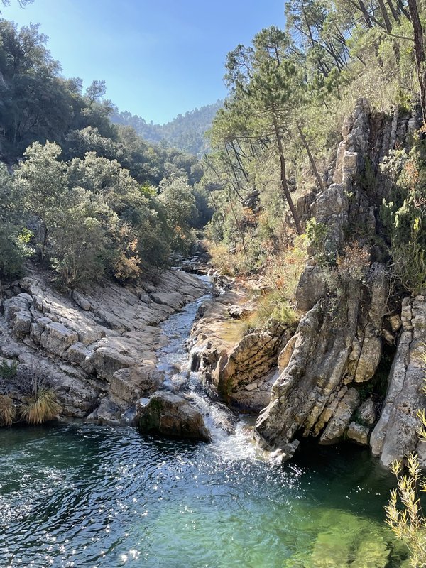 Watervalletje in de kloof